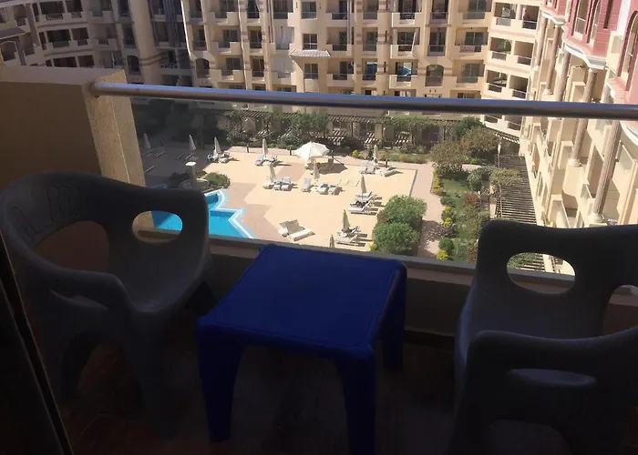 florenza khamsin studio in hurghada pool view