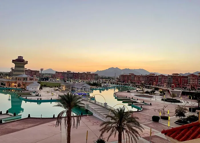 Fully Equipped Apartments Pool & Mountains View In Porto Sharm Resort