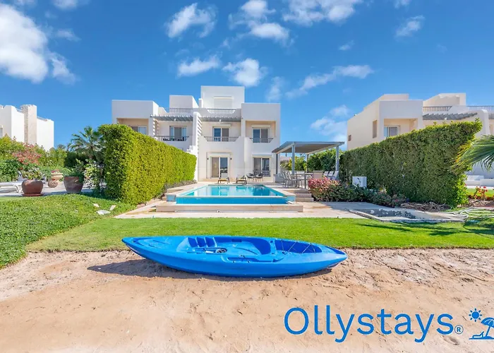 Ollystays Luxury 4Br Villa, Heated Pool, Joubal Lagoon View !