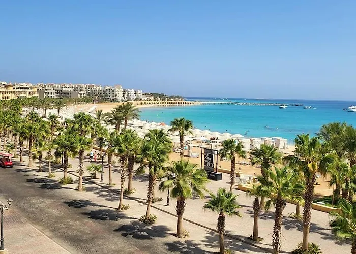 Velky Apartman 50 M Od Plaze S Pristupem Zdarma- Sahl Hasheesh Hurghada Resort Andalusie