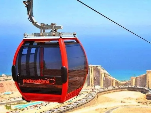 شاليه Vib بورتو السخنه منتجع Heaven Hills مكيف بالكامل عائلات فقط
