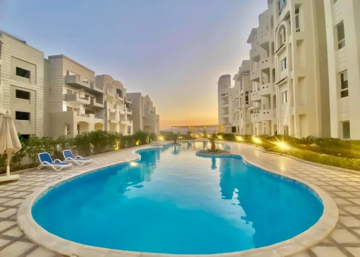 Sahl Hasheesh, El Andalous By Sea And Pool View, Private Beach