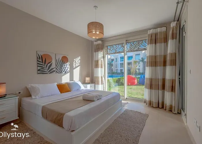 Ollystays Seaview Mangroovy 2Br, Beach & Pool Free Access