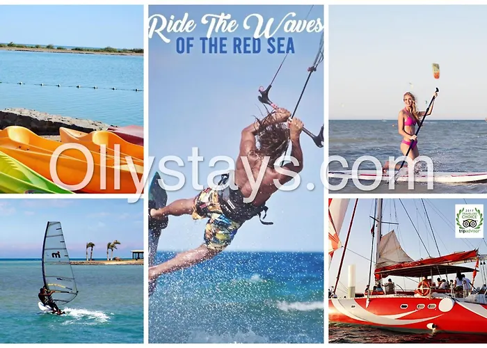 Ollystays-Heated Jacuzzi, Fanadir Marina Luxury 1Br, Walk To Kitesurf & Beach