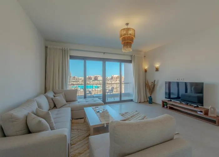 Brand-New 1Br In Kamaran El Gouna I Pool View & Access