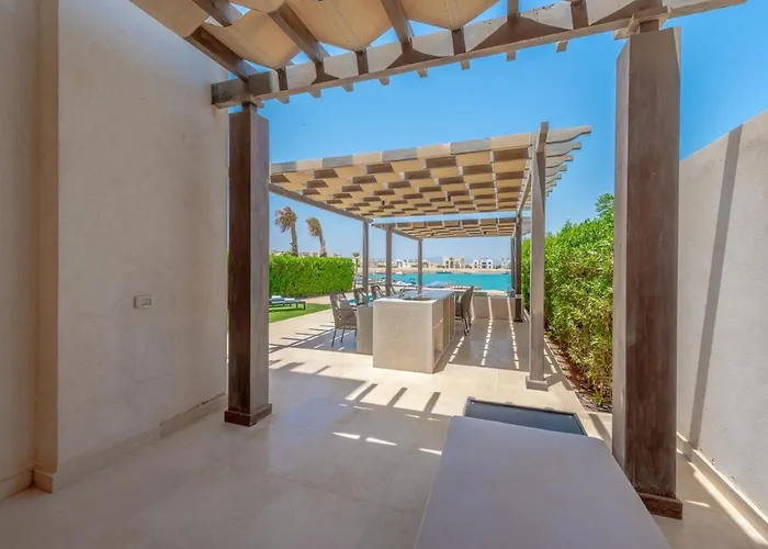 Prime 4Br Villa In Ancient Sands, El Gouna Private Swimming Pool & Lagoon Access