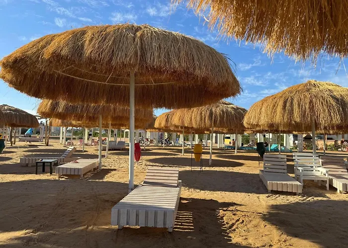 Hurgada New Studio In Avenue On Mamsha -Private Beach&Pool