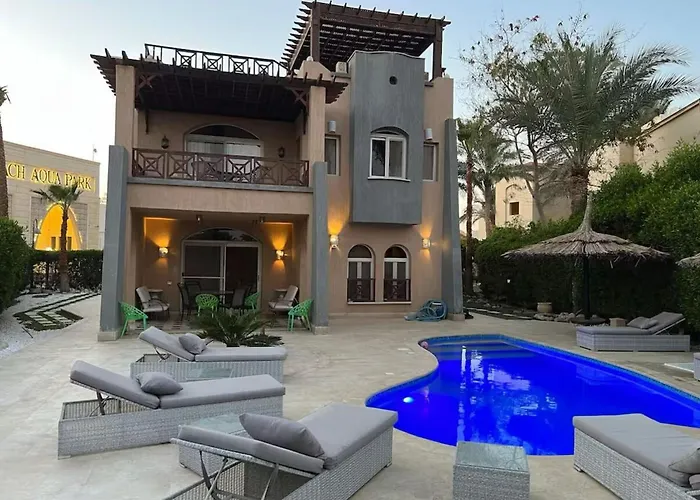 Sea Beach Edge Resort Private Villa With Pool In Nabq