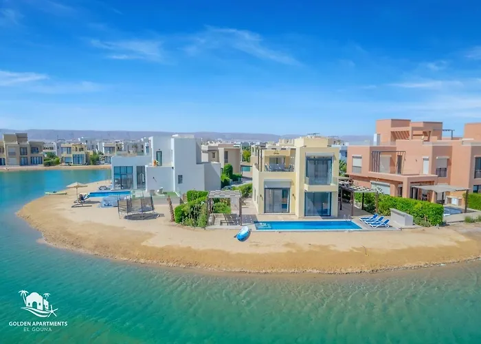 Breezy Lagoonfront Escape 3Br Villa With Private Heated Pool & Lagoon Access I Tawila El Gouna