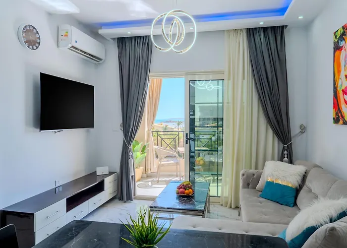 Meerblick Apartment, Pool & Strandzugang