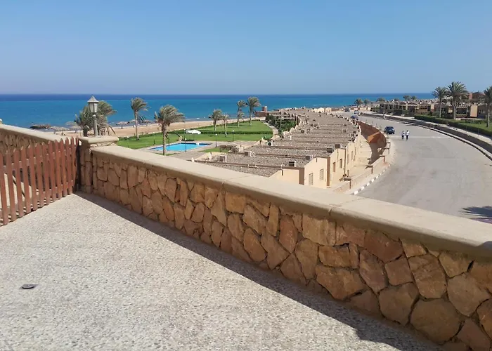 Chalet Ground Floor Two Bedrooms With Largeterrace In Stella Di Mare Sea View Ain El Sokhna For Families Only