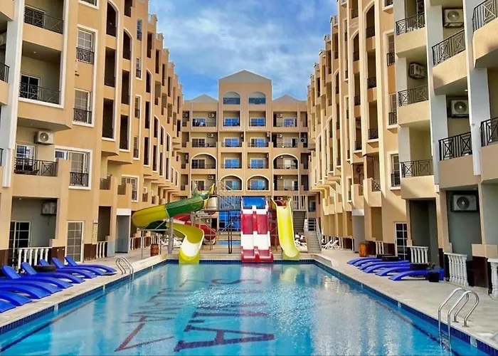 Large Studio Beach & Pool Hurghada - Wifi