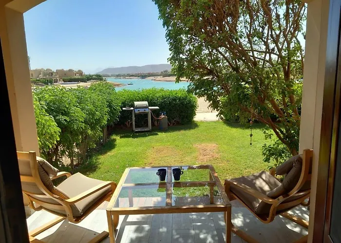 Peaceful & Bright Lagoon Escape - Shared Infinity Pool - 1Br - Sabina, El Gouna