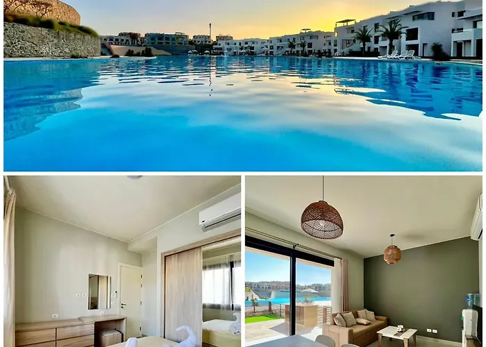 Makadi Heights Luxury 1-Br App With Garden & Lagoon View