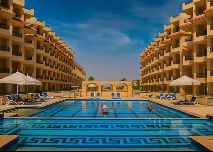Charming Sea View Studio - Selena Bay Hurghada
