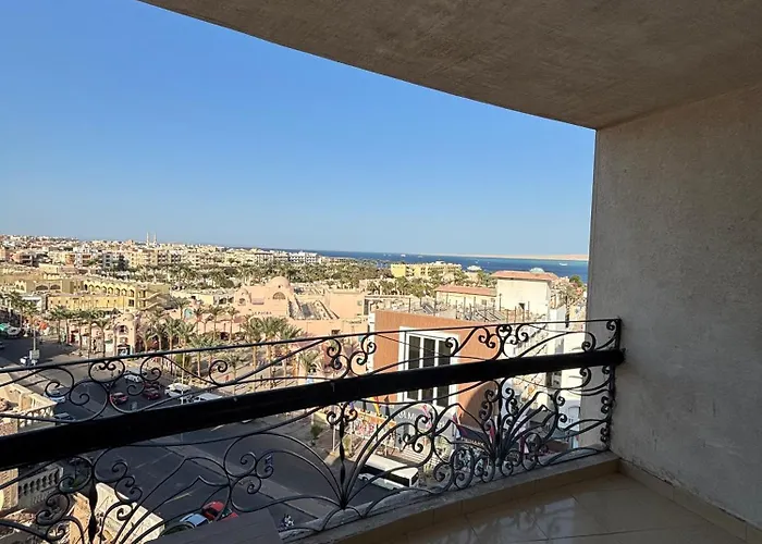Bahia Hurghada - 2 Bedrooms Serviced Apartment - City View