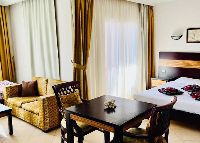 Stylish & Cozy 50 M2 Studio Chalet In The Sunset Pearl Apartments