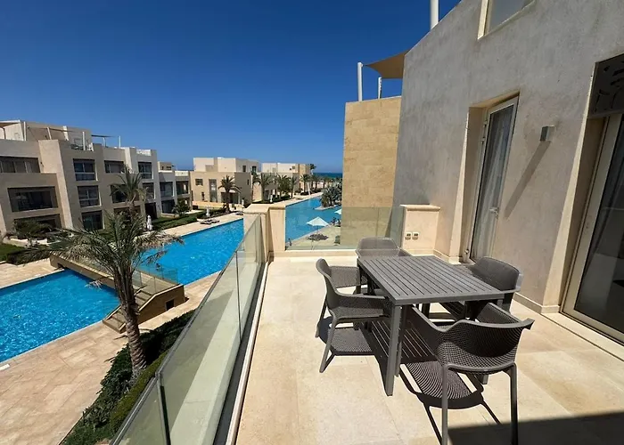 3 Bdr Sea View With Private Roof Mangrovy El Guna
