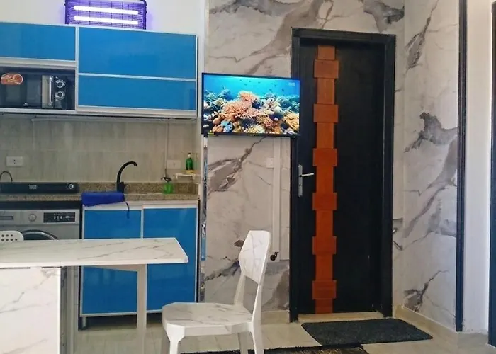Wavesong Whispers flat where you can enjoy seaview with the best price&enjoy speedy wifi for forigners only ممنوع المصريين