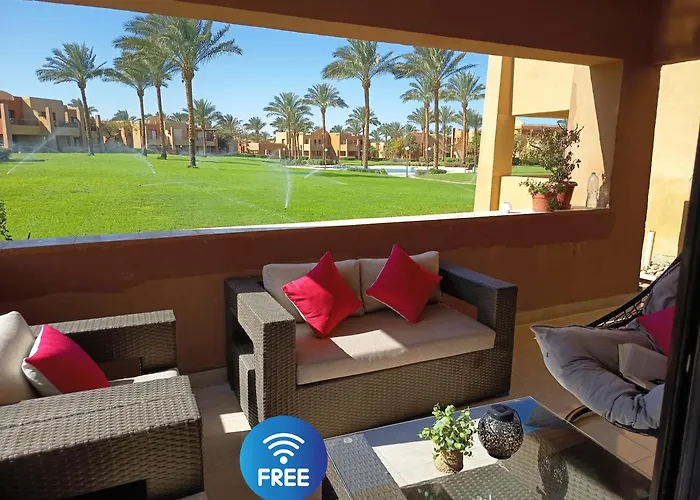 Chalet Stella Makadi Aquapark, Private beach, wi-fi