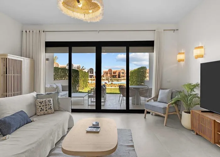 Peaceful Boho Retreat - Shared Pool - 1 Bed - Kamaran, El Gouna