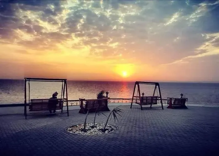 شاليه قريه هيفين بيتش العين السخنه غرفتين