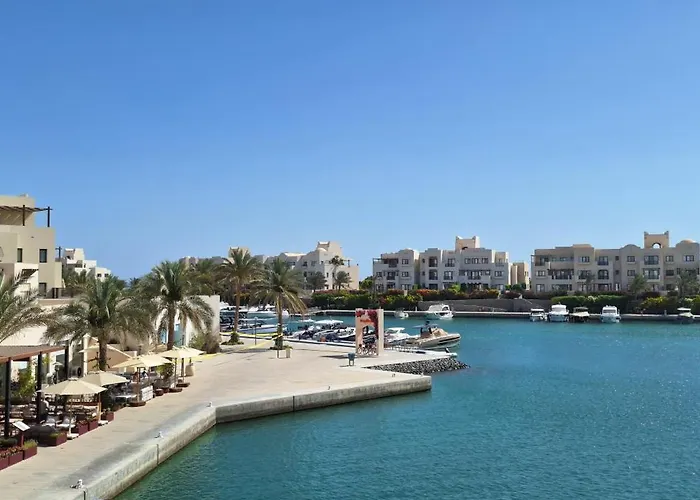 El Gouna, Modern 1Br Fanadir Marina Terrace, Wifi, Parking Walk To Restaurants