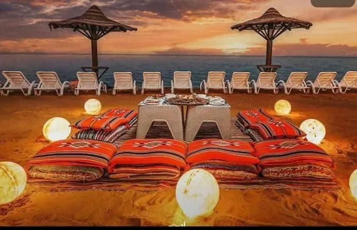 Vip Beachfront First-Row Chalet - Hijaz Oasis Resort