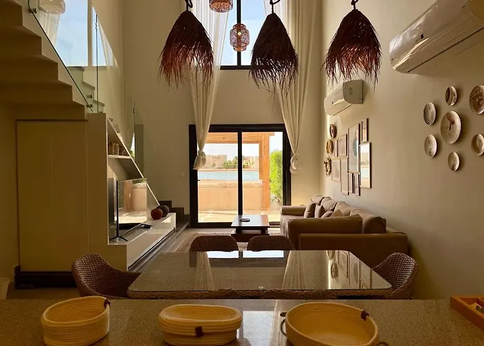 Tropical 3Br Villa-Free Pool & Lagoon Access At Elgouna