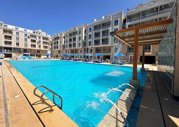 The Blue Pearl-Hurghada Hub Luxury 2 Bedroom