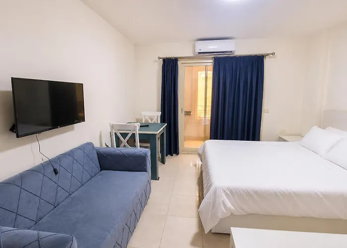 Stylish Studio Free Beach Tiba Golden Resort