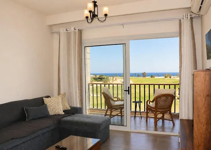 Modern Golf & Seaview Retreat With Balcony-Somabay