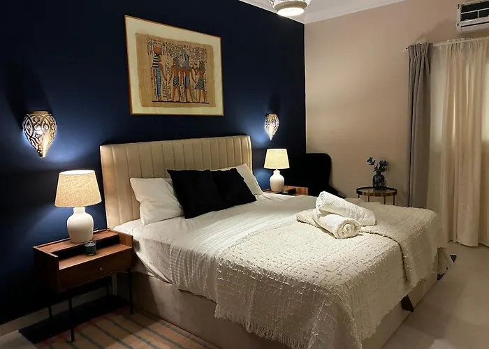 1001 Nights Apartment In El Karma Aqua Beach Resort