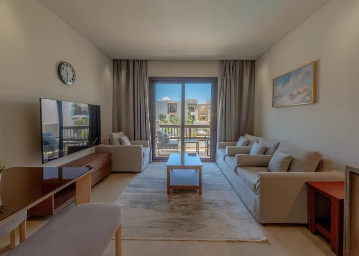 Ancient Sands Resort Lux 2Br Pool View Apartment El Gouna I Near The Golf Course