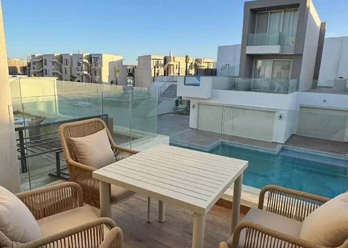 Maraya Heavenly White Duplex Pool View
