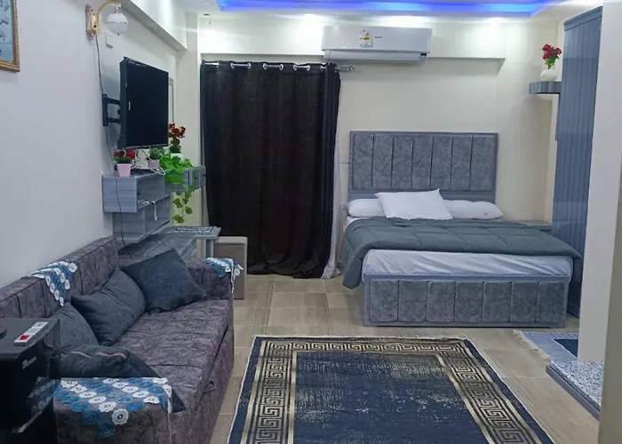 Modern Apt In El Mamsha Close To Grand Resort Hotel Beach & Wifi
