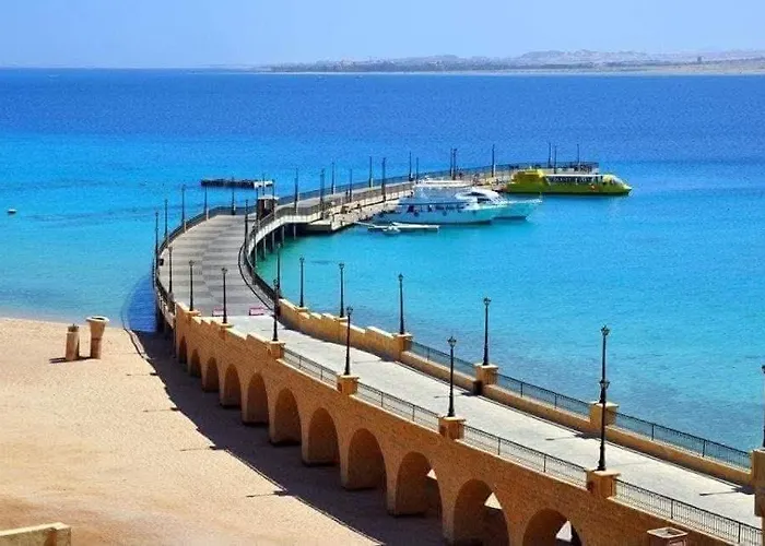 Sahl Hasheesh Arabian Stile Pools View Apartment With Private Beach