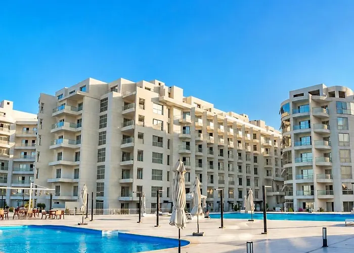 Giannis Luxury Seaside View Studio , Direct Beachfront, Red Sea, Hurghada, 54Sqm