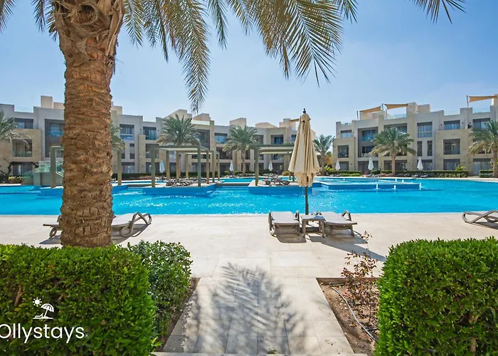 Ollystays - Free Beach & Pool Access, Mangroovy 2Br, El Gouna